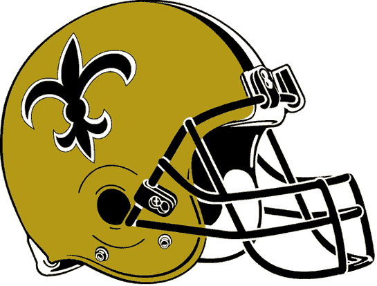 New Orleans Saints 1976-1999 Helmet Logo fabric transfer